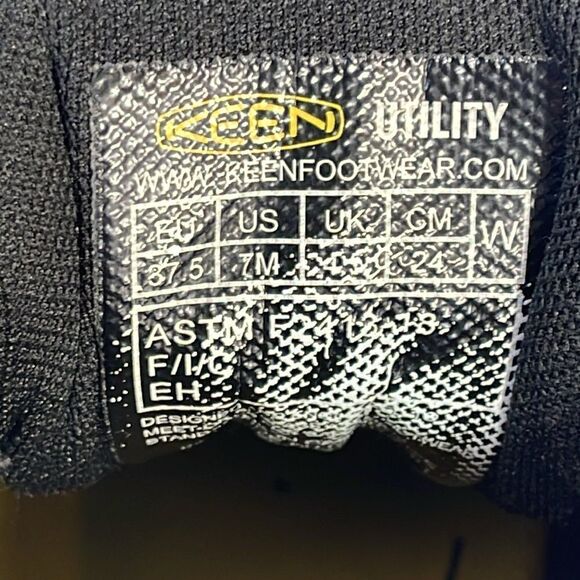 Keen Utility Vista KonnectFit Soft Toe Waterproof Work Shoe/Sneaker Sz 7 - Picture 5 of 6